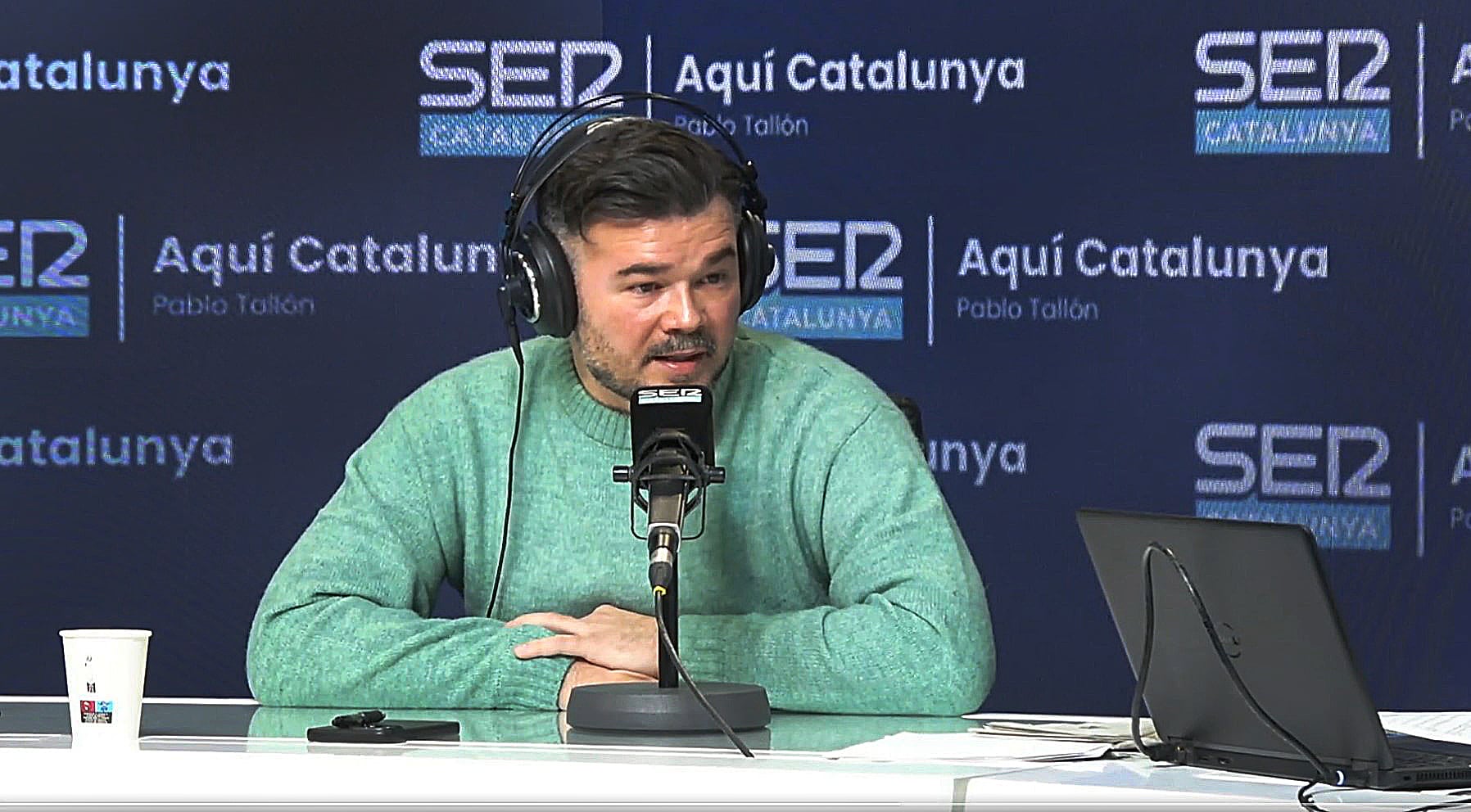 Gabriel Rufián denuncia intenciones “xenófobas” en la exigencia de Junts de lograr competencias en inmigración