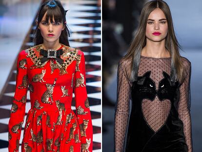 Los gatos son la obsesión definitiva de la moda