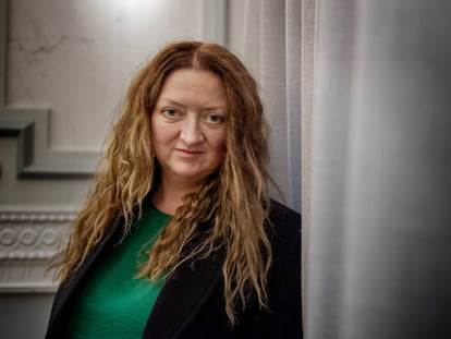 La autora irlandesa Claire Keegan, fotografiada en 2021.