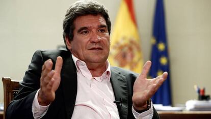 El ministro de Inclusión y Seguridad Social, José Luis Escrivá. 