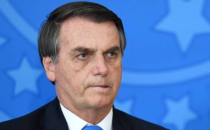 El presidente de Brasil, Jair Bolsonaro, el pasado agosto.