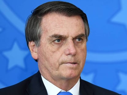 El presidente de Brasil, Jair Bolsonaro, el pasado agosto. 