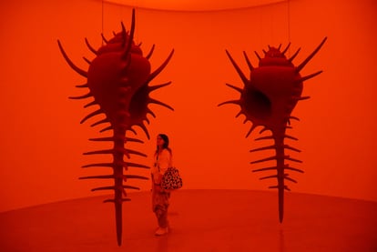Instalación ‘Gastromancer’, de la artista Monira Al Qadiri, en la Bienal de Arte de Sharjah