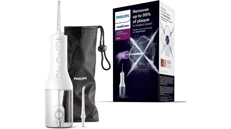 Irrigador dental Philips.
