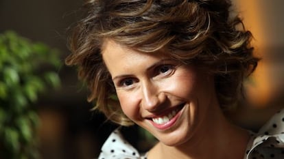 Asma el Asad, mujer del presidente de Siria.