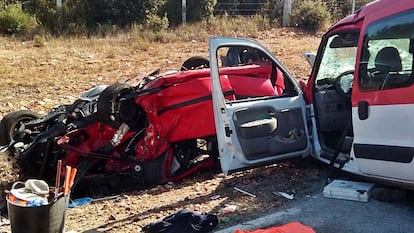 Accidente trafico Zamora