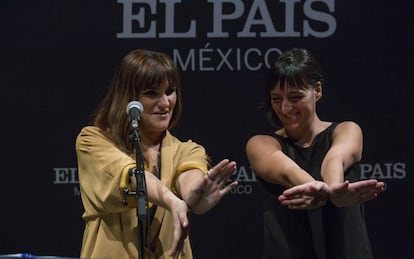 Mar&iacute;a Rozal&eacute;n y Beatriz Romero en M&eacute;xico.