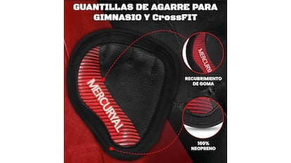 Manopla de entrenamiento en rojo.