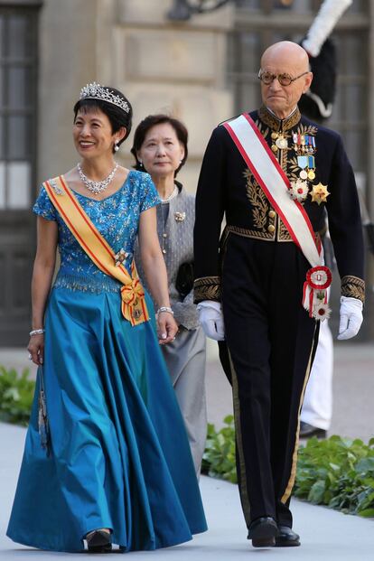 La princesa Hisako Takamado de Japón