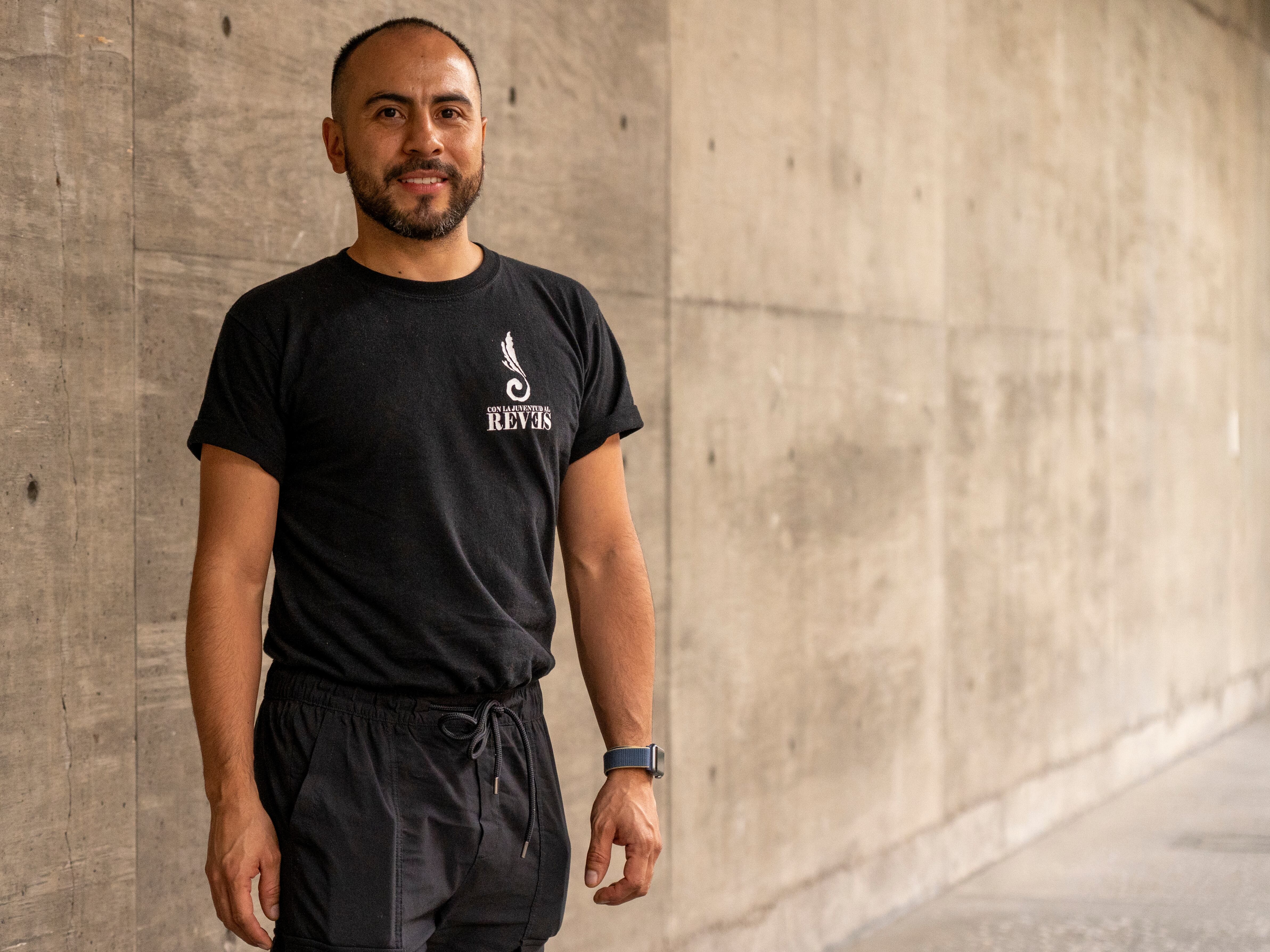 Érick García Sánchez, director del taller 'Opción Danza'.