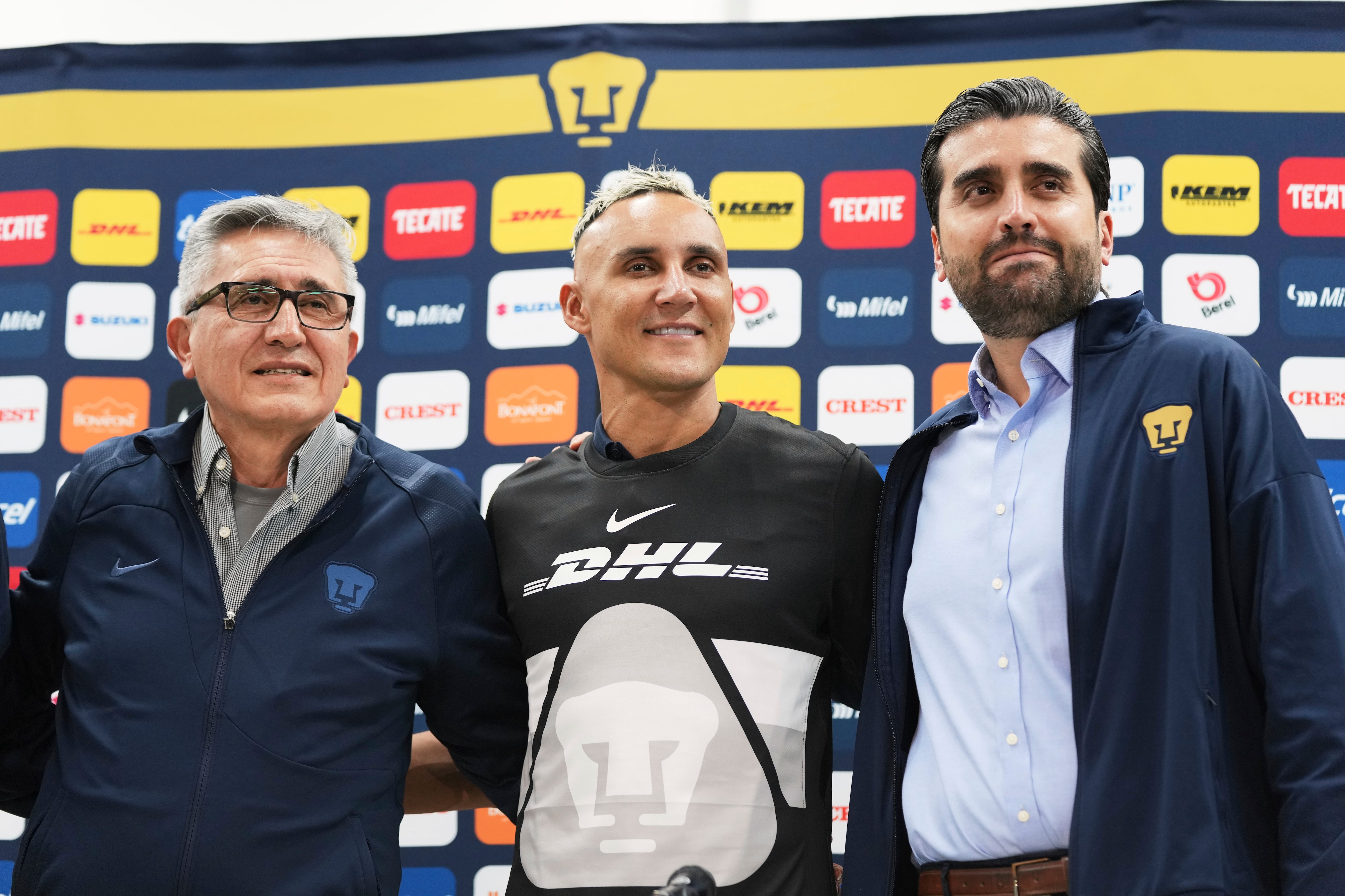 Keylor Navas, en su presentación con Pumas: “Quiero ser un ejemplo para mis compañeros”