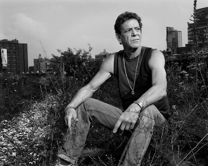 Lou Reed en Nueva York.