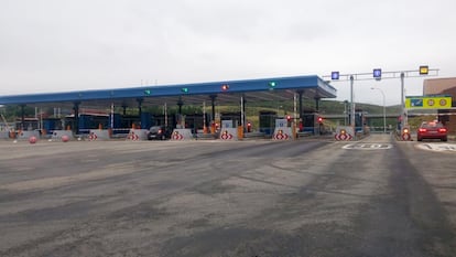 El peaje del huerna, en la autopista AP-66.
30/6/2018