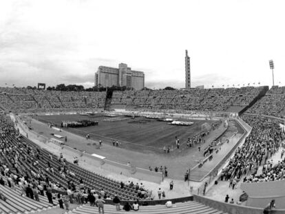 El Estadio Centenario de Montevideo, en 1980