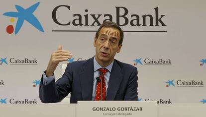 Gonzalo Gortázar, consejero delegado de Caixabank, a finales de octubre en Valencia.