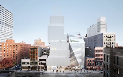La agencia OMA firma la ampliación del New Museum de Nueva York, que duplicará su espacio expositivo. Completa la construcción original de SANAA de 2007, a la izquierda.