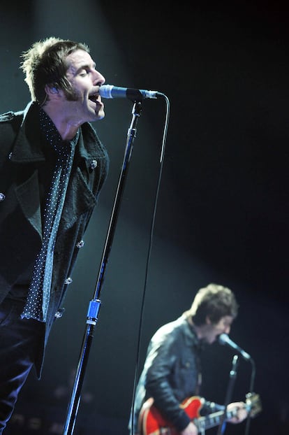 Oasis, en un concierto en enero de 2009.