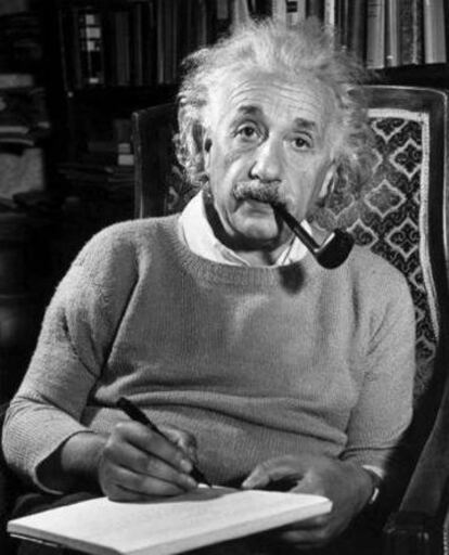 El científico Albert Einstein.