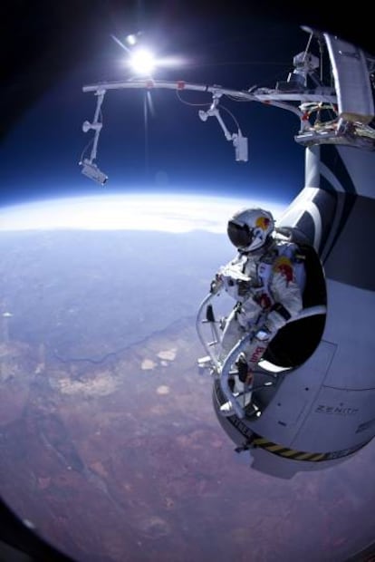 El salto desde la estratosfera del piloto Felix Baumgartner fue un gran golpe promocional para la firma de bebidas energéticas que le patrocinó. 