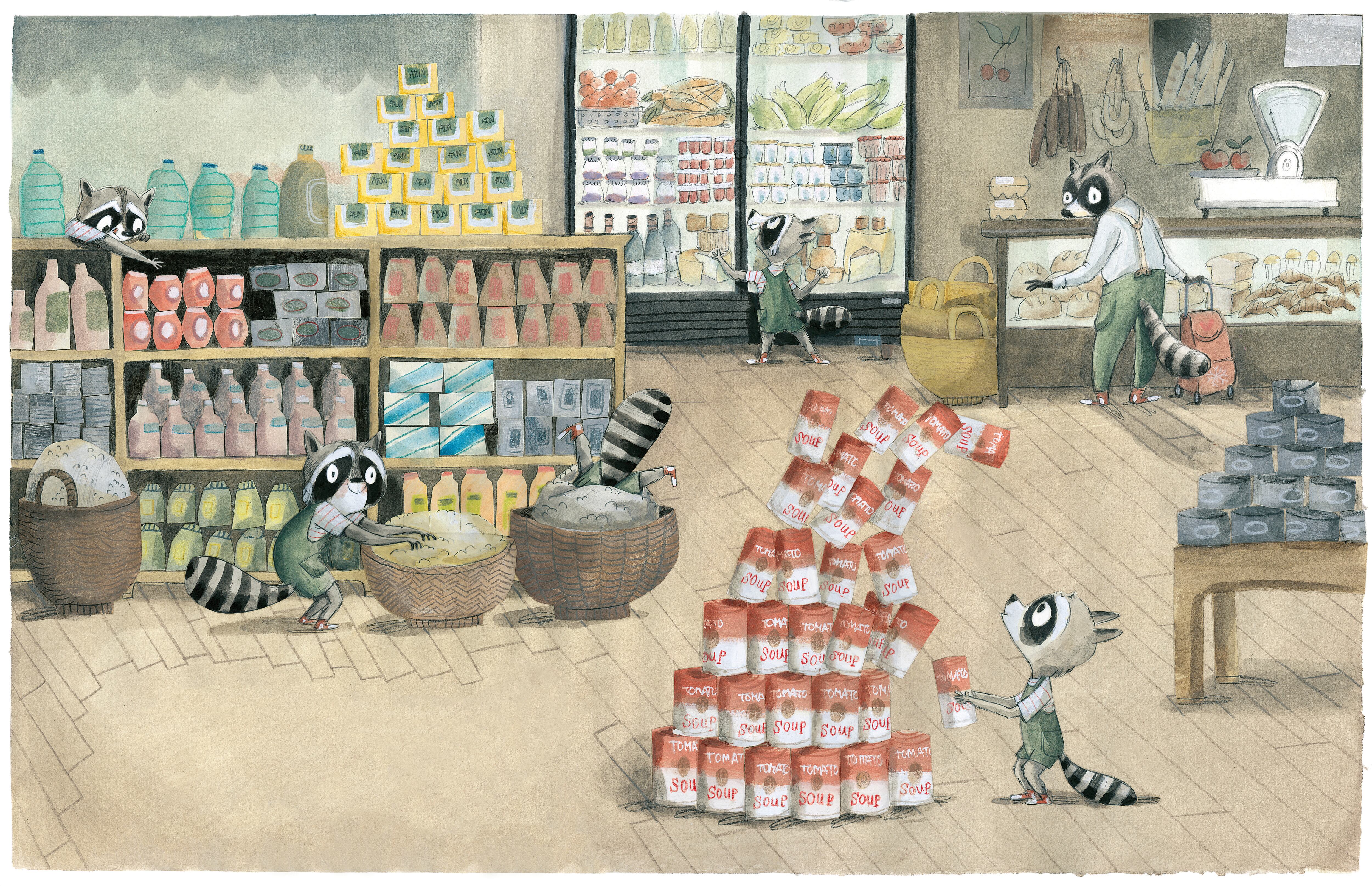 Dibuix d''El consultori de la senyora Ainou', de Rocío Bonilla. 