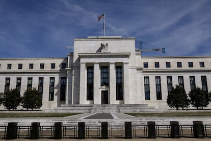 El edificio de la Junta de la Reserva Federal, en Washington, Estados Unidos.