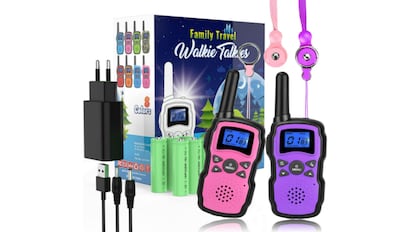 Walkie Talkie para niños de Wishouse, distintos colores