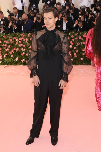 Harry Styles, en la gala Met celebrada en 2019.