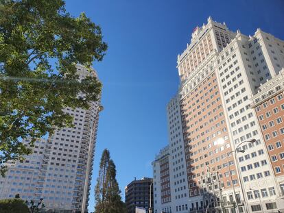 La plaza de España, otra de las paradas de la ruta Circular.