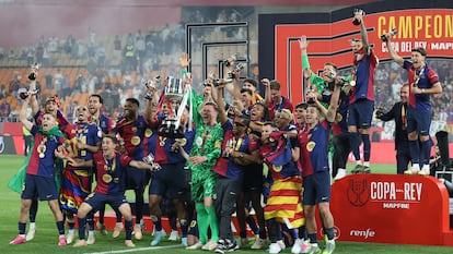 El Barcelona se proclamó ganador de la Copa del Rey en la que ha sido la emisión más vista de abril y de lo que va de temporada televisiva.
