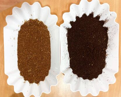 CAFÉ DE ETIOPÍA CON DISTINTOS GRADOS DE TUESTE, CAMBIA COLOR Y SABOR / CAPEL