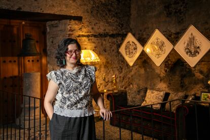 Paulina del Paso en el Claustro de Sor Juana, en Ciudad de México, el 31 de marzo del 2025.