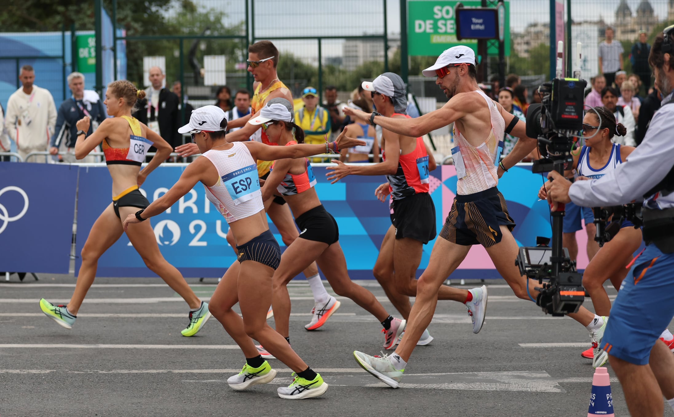 María Pérez y Álvaro Martín, los chicos de oro, culminan el viaje olímpico de la marcha