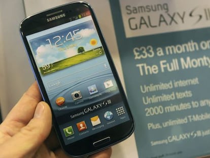 Samsung Galaxy SIII.