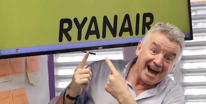 El CEO del holding Ryanair, Michael O'Leary.