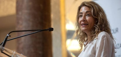 La ministra de Transportes, Movilidad y Agenda Urbana, Raquel Sánchez.