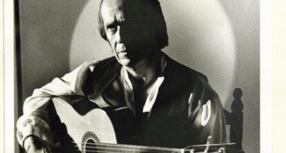 Paco de Lucía retratado por Carlos Saura.