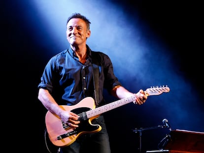 Bruce Springsteen durante un concierto en el Madison Square Garden de Nueva York en noviembre de 2013.
