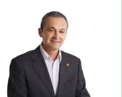 José Antonio Moreno, en una imagen de campaña de las elecciones municipales de 2015.