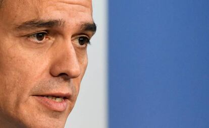 Pedro Sánchez, presidente del Gobierno.