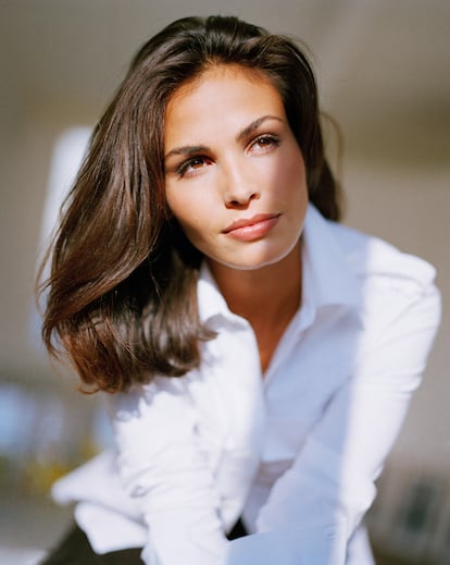 La modelo española Inés Sastre.