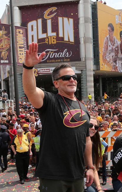 Dan Gilbert, el propietario de los Cavaliers.