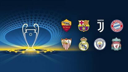 Sorteo de la Champions League.