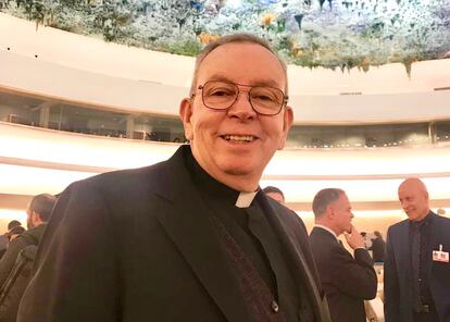 Monseñor Fabio Henao, director de Pastoral Social de la Iglesia Católica