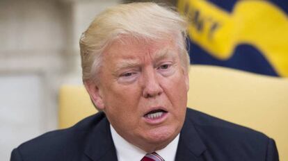 Donald Trump, en el Despacho Oval.