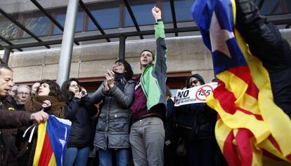 Oriol Ciurana y Marta Llorens, concejales de la CUP en Reus.