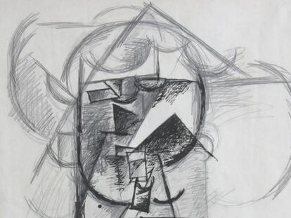 Fragmento de 'Mademoiselle Léonie', de Pablo Picasso.