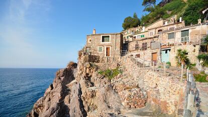 Casas de pescadores en S'Estaca, en el municipio de Valldemossa (noroeste de Mallorca), en una imagen de 2013.