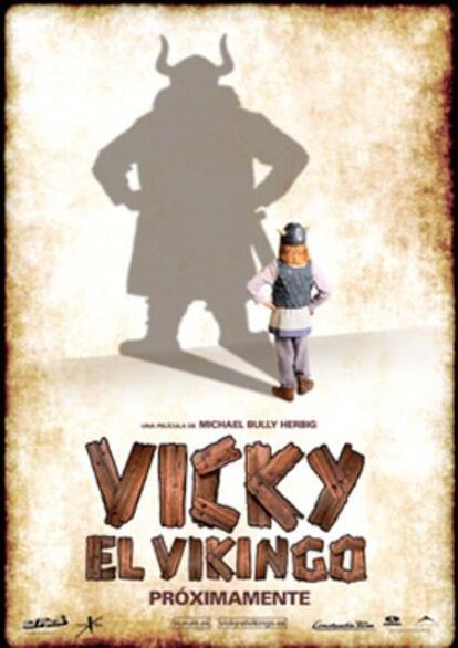 Cartel de Vicky el vikingo