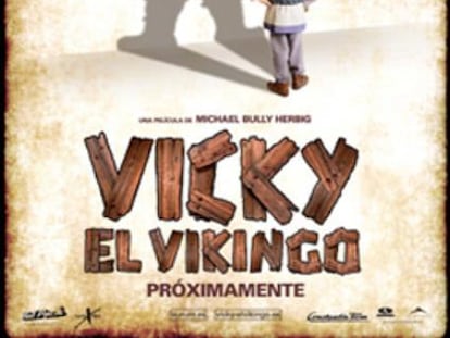 Cartel de Vicky el vikingo