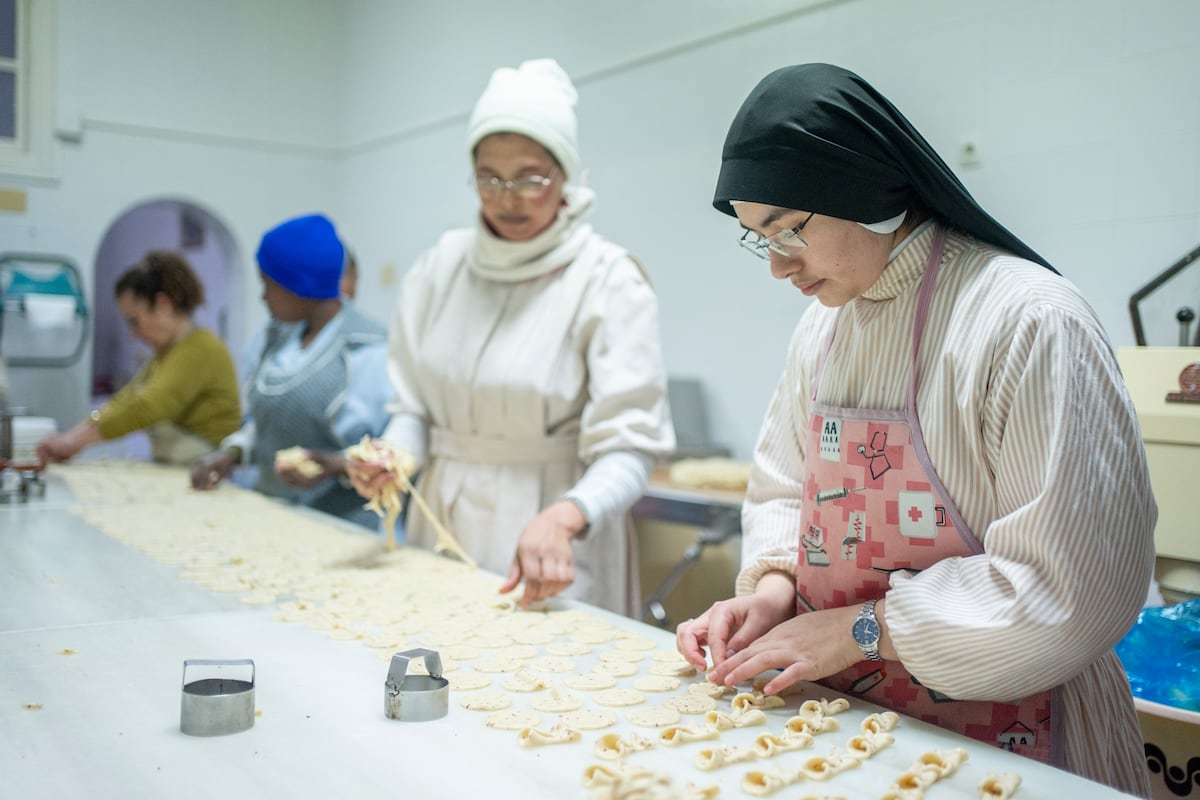 ‘Ora et labora’ a destajo: las monjas de clausura hacen su agosto en diciembre